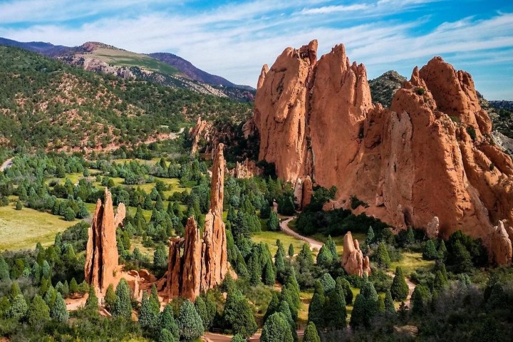 Scenery of Garden of the Gods